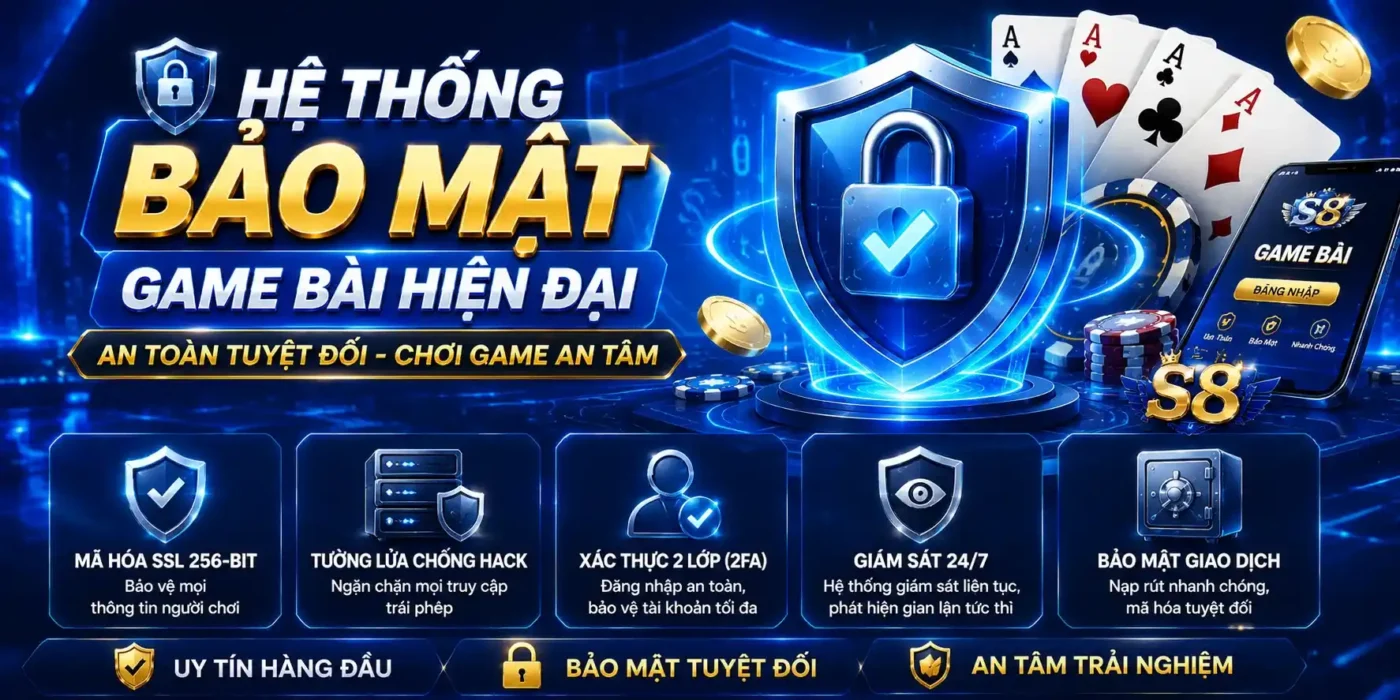 Game bài 39 Hệ thống bảo mật game bài hiện đại