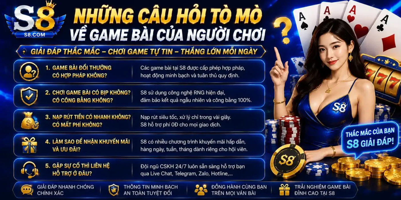 Game bài 42 Những câu hỏi tò mò về game bài của người chơi